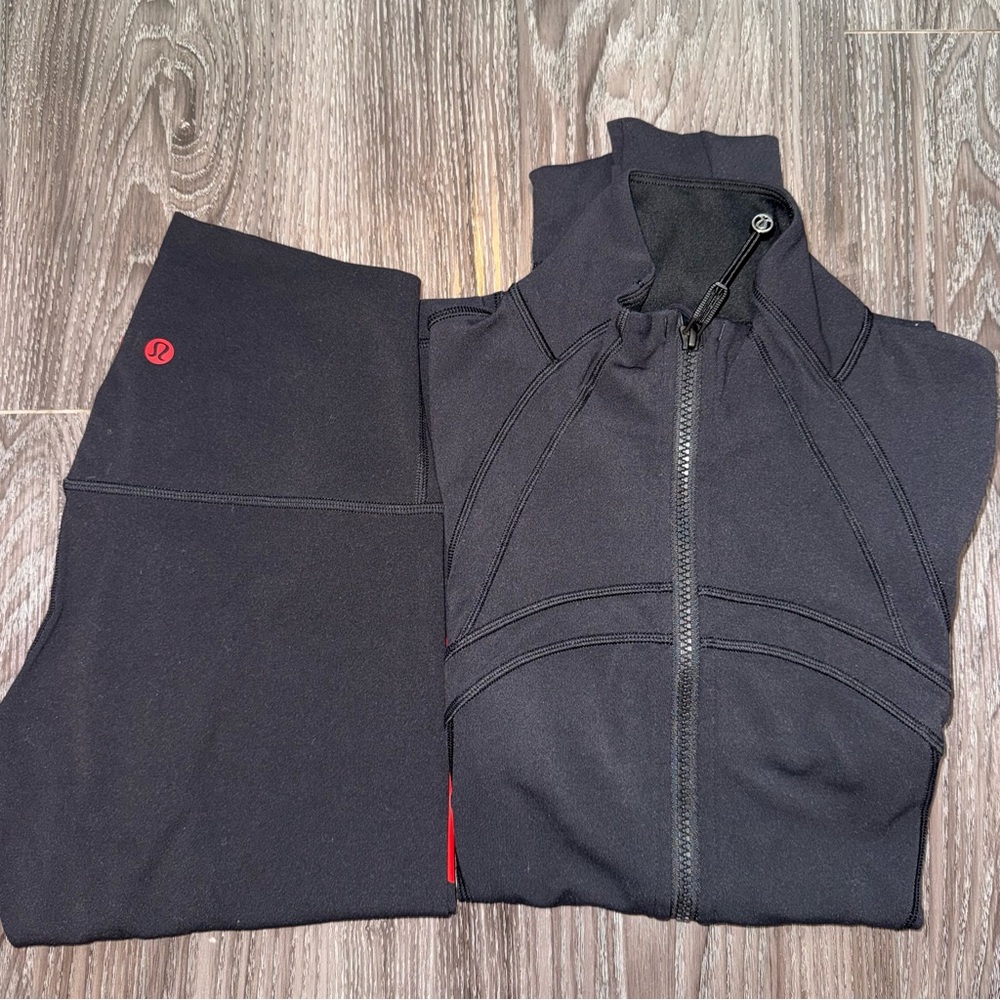 Lululemon Athletica Disney Jacket and Leggings Set
